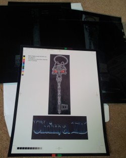 Ultima 7 Black Key & Logo Proof/Negatives