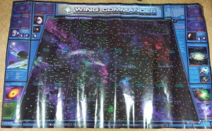 Wing Commander Prophecy - Developer Universe Map Poster