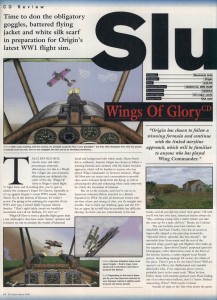 Wings Of Glory Review - PC Gamer Page 1
