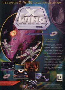 X-Wing Collectors CD-Rom Full Page Ad