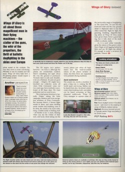 Wings Of Glory Review - PC Format Page 2