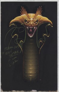 Ultima 7 Part 2 Serpent Isle - Snake Art Proof