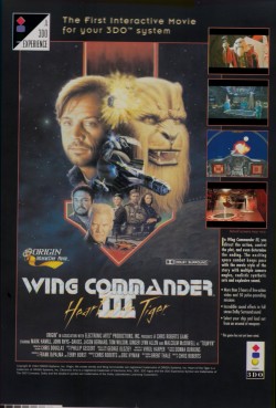 Wing Commander 3 - 3DO Advert (From dodgy seps)