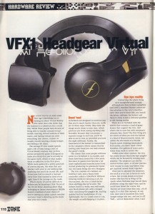 VFX1 Review - PC Zone Page 1