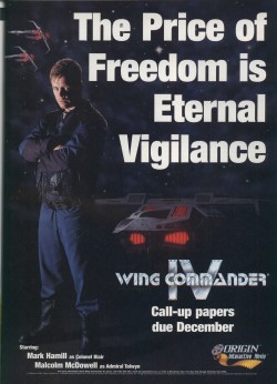 Wing Commander 4 Ad