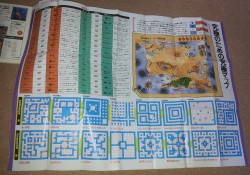 Ultima 3 Perfect Guidebook To Overcome - Map Sheet Front