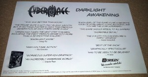 Cybermage poster - back