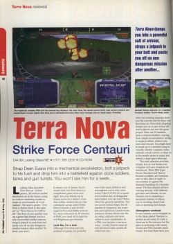 PC Format - Terra Nova Review Page 1