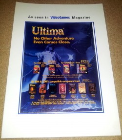 Ultima Trade Show Advert