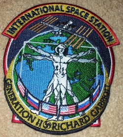 Richard Garriott Space Suit Badge