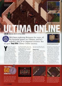 Ultima Online Review - PC Format (Page 1)