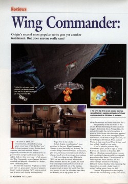 Wing Commander Prophecy Review - PC Gamer (Page 1)